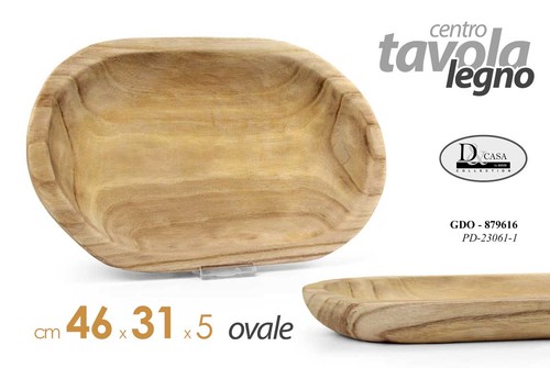 Centro tavola vassoio - vassoio, legno