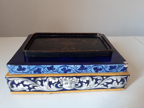 Base ceramica con vassoio - base,