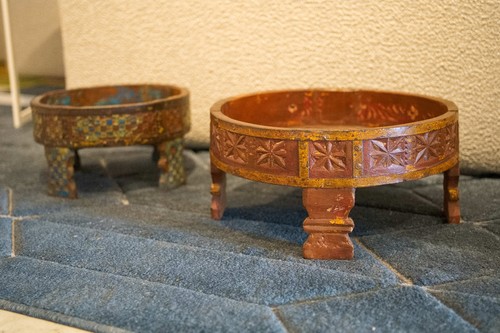 Porta piante vaso piatto - porta,